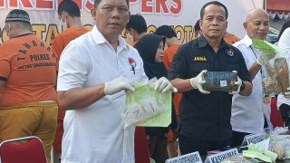Jaringan Narkoba Sumatera-Bali Diungkap Polres Tangerang