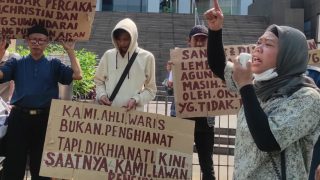 Ahli Waris Tanjungsari Geruduk KY Minta Oknum Hakim Diperiksa Terkait Dugaan Suap