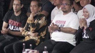 Panglima TNI Dampingi Presiden RI Menghadiri Puncak Peringatan HUT Ke-78 PGRI dan Hari Guru Nasional 2023